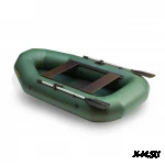 Лодка ПВХ Лидер &quot;Компакт-245&quot;-ГБС гермобаул и слань в комплекте