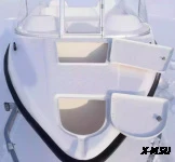 Стеклопластиковая моторная лодка Wyatboat-430 М (килевая)