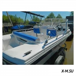 Стеклопластиковый катер WYATBOAT 430M (тримаран)