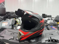 Шлем кроссовый HETOSHI AD3-5  цв. Черно-оранжевый  р. XL