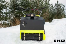 Мотобуксировщик Бурлак ХОЗЯИН-1 (капот ткань)