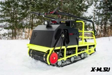 Мотобуксировщик Бурлак ХОЗЯИН-1 (капот ткань)