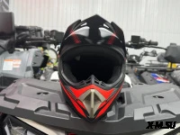 Шлем кроссовый HETOSHI AD3-5  цв. Черно-оранжевый  р. XL