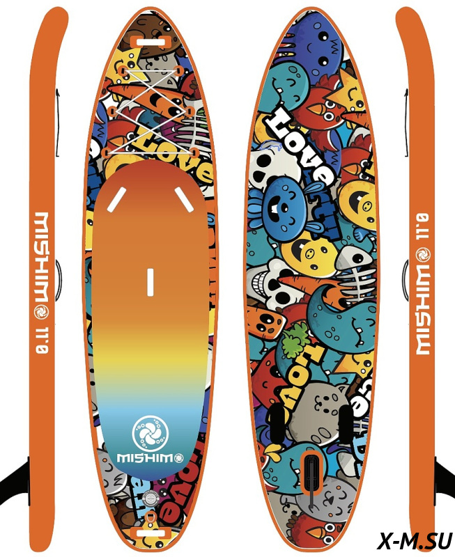 SUP (САП) Доска MISHIMO CRAZY-LINE 9.5’ (305см) SUP (САП) Доска MISHIMO CRAZY-LINE 9.5’ (305см)