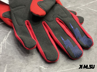 Перчатки взрослые FOX XD2-1 цв. Красный  р. XXL