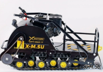 Мотобуксировщик OPTI MAX 20  c реверсом и подогревом ручек