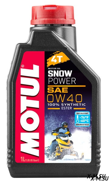 Масло моторное MOTUL 0w40 син. 4Т Snowpower 60л Масло моторное MOTUL 0w40 син. 4Т Snowpower 60л